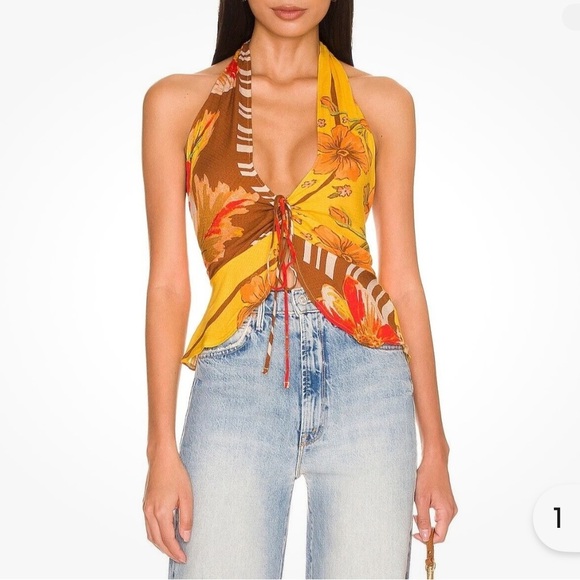 Free People Tops - Free People Hot Tropics Tank